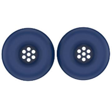 Fundas protectoras de silicona para auriculares de botón JBL Tune 520BT - Azul oscuro
