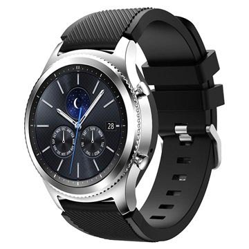 Correa Deportiva de Silicona para Samsung Gear S3 - Negro