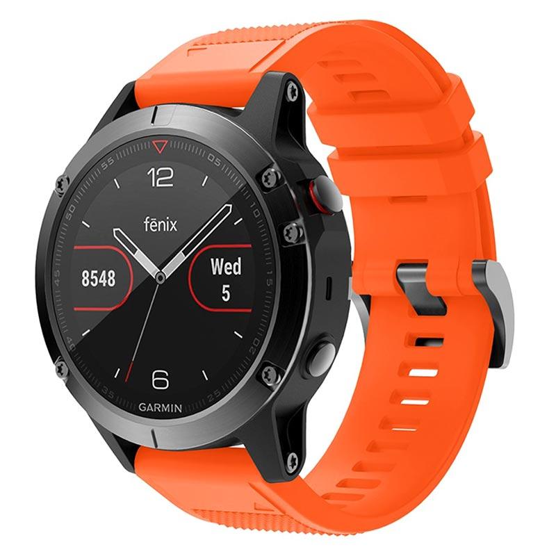 Correa de Silicona Suave - Garmin Fenix 6 GPS/6 Pro GPS/5/5 Plus