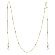Correa de cadena simple para gafas - Oro