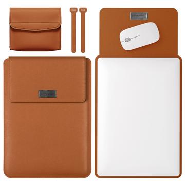 Funda protectora Slim Fit 3 en 1 universal para tablet/portátil - 13" - Marrón