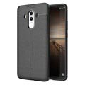 Carcasa de TPU Slim-Fit Premium para Huawei Mate 10 Pro - Negro