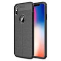 Carcasa de TPU Slim-Fit Premium para iPhone XS Max - Negro