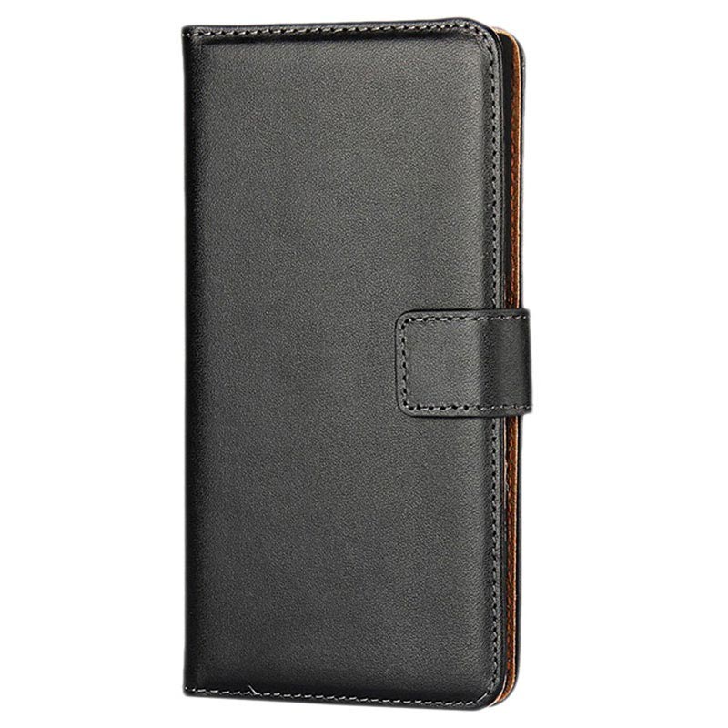 Funda Cuero Sony Xperia XZ, Xperia XZs - Estilo Cartera - Negro