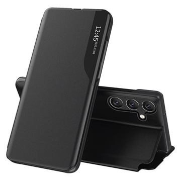 Funda con Tapa Smart Clear View para Samsung Galaxy S25 FE - Negro