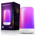 Smart Touch Lámpara de mesilla de noche Bluetooth Regulable Color Luz de noche Música al aire libre Lámpara de mesa