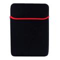 Funda protectora blanda para portátil/tablet - 13" - Negra / Roja
