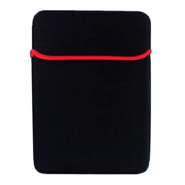 Funda protectora blanda para portátil/tablet - 13" - Negra / Roja