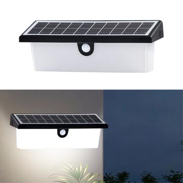 Luz Solar de Pared con Sensor de Movimiento YH0617-PIR - Blanco Frío