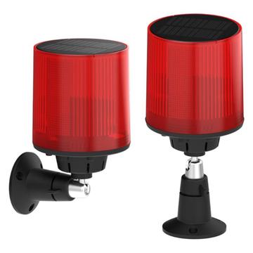 Luz de Alarma Solar N911L - 129dB Ahuyentador de Animales e Intrusos