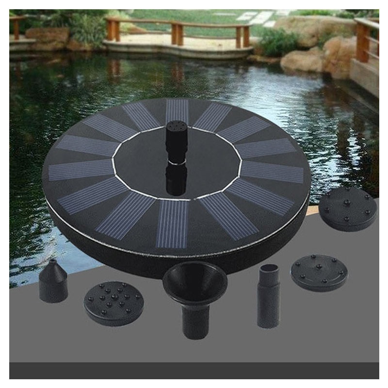 Fuente solar flotante para piscinas, estanques , bebederos pajaros