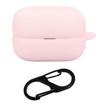 Carcasa de Silicona con Mosquetón para Sony LinkBuds Open - Rosa
