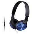 Sony MDR-ZX310AP Stereo Headset - Blue
