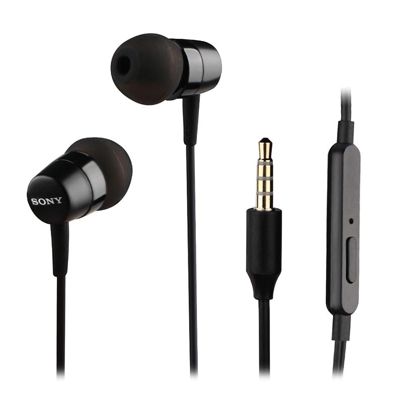 Sony MH-750 Auriculares Estéreo - Xperia S, Xperia P, Xperia Sola, Xperia U  - Negro