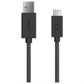 Cable USB Tipo-C Sony UCB30 - alta velocidad - 1m - Negro