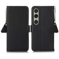 Funda con RFID para Sony Xperia 1 VI - Estilo Cartera (Embalaje abierta - Bulk) - Negro