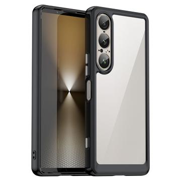 Funda híbrida antichoque Sony Xperia 1 VII - Negro