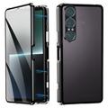 Sony Xperia 1 VII Funda magnética con cristal templado - Negro