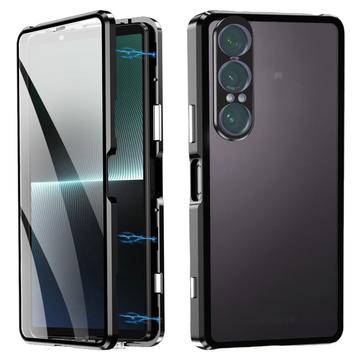 Sony Xperia 1 VII Funda magnética con cristal templado - Negro