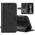 Funda de cartera con cierre magnético para Sony Xperia 1 VII - Negro