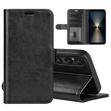 Funda de cartera con cierre magnético para Sony Xperia 1 VII - Negro