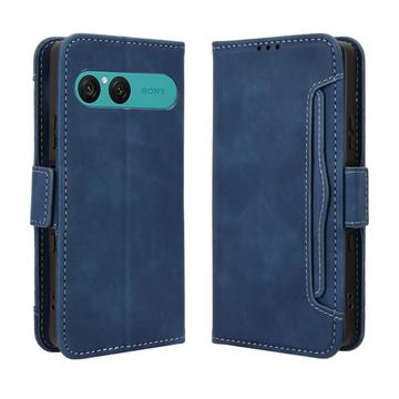 Funda tipo billetera con tarjetero para Sony Xperia 10 VII - Azul