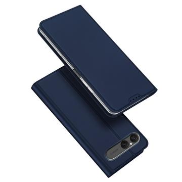 Funda con Tapa Dux Ducis Skin Pro para Sony Xperia 10 VII - Azul