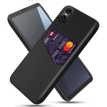 Carcasa con Ranura para Tarjeta KSQ para Sony Xperia 10 VII - Negro