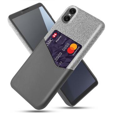 Carcasa con Ranura para Tarjeta KSQ para Sony Xperia 10 VII - Gris