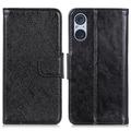 Funda Elegant para Sony Xperia 5 V - Estilo Cartera - Negro