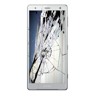 Sony Xperia XZ2 Reparación de la Pantalla Táctil y LCD - Plateado