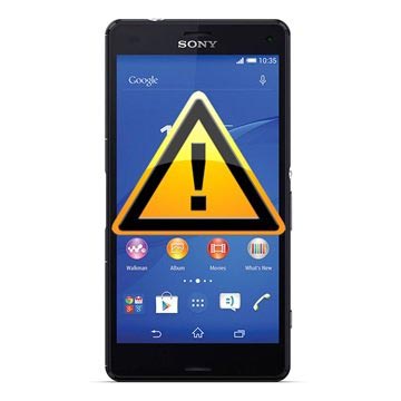 Reparación Tapa de Batería para Sony Xperia Z3 Compact - Negro