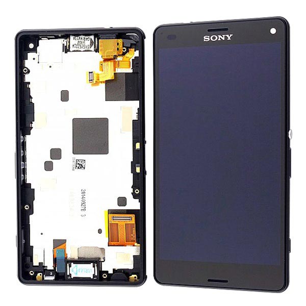 pantalla LCD Original Sony Xperia Z3 carcasa frontal Digitalizador Pantalla Táctil D6603