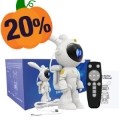 Proyector conejo espacial LED cielo estrellado - Blanco