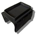 Organizador con múltiples bolsillos para el reposabrazos del sofá - Negro