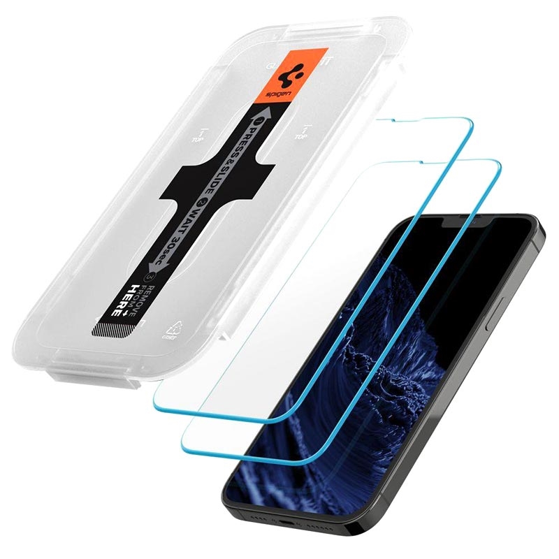 Protector de Pantalla - 9H - Spigen Glas.tR Slim para iPhone 13/13