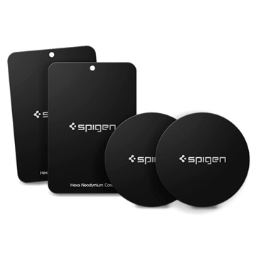 Spigen Kuel A210 Car Mount Metal Plates - Black