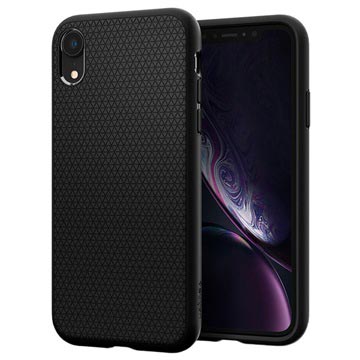 Carcasa TPU para iPhone XR Spigen Liquid Air - Negro