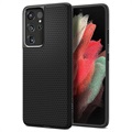 Carcasa de TPU Spigen Liquid Air para Samsung Galaxy S10+ - Negro