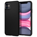 Carcasa de TPU Spigen Liquid Air para iPhone 11 - Negro