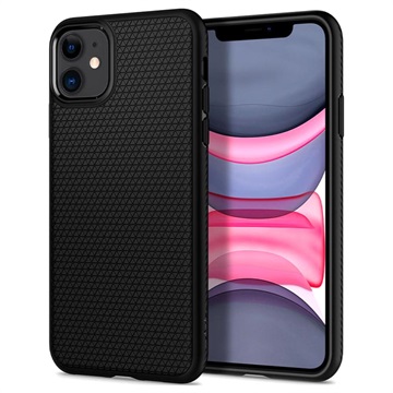 Carcasa de TPU Spigen Liquid Air para iPhone 11 - Negro