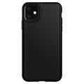 Carcasa de TPU Spigen Liquid Air para iPhone 11 - Negro