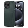 Carcasa Spigen Liquid Air para iPhone 15 Pro - Verde Oscuro