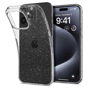 Carcasa Spigen Liquid Crystal Glitter para iPhone 15 Pro - Claro