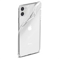 Carcasa de TPU Spigen Liquid Crystal para iPhone 11 - Transparente