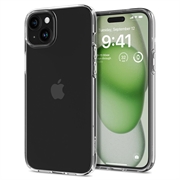 Carcasa en TPU Spigen Liquid Crystal para iPhone 15 Plus - Claro