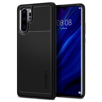 Carcasa Spigen Rugged Armor para Huawei P30 Pro - Negro