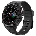 Carcasa de TPU Spigen Rugged Armor Pro para Samsung Galaxy Watch6 Classic - 43mm (Embalaje abierta - Satisfactoria) - Negro