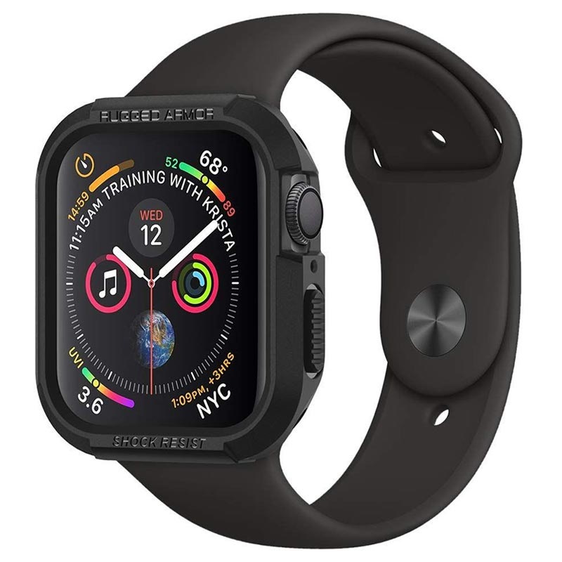 Spigen Rugged Armor Apple Watch Serie 7/SE/6/5/4 Funda TPU - 40mm/41mm