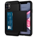 Carcasa Spigen Slim Armor CS para iPhone 11 - Negro